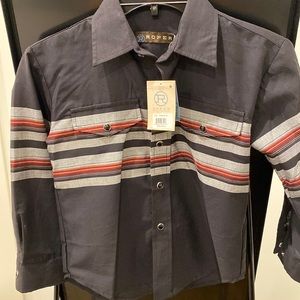 Roper boys shirt size XS (4/5)